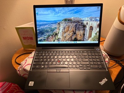Lenovo Thinkpad E15 i5 10th Gen/8 gigs/256SSD-------Works, cosmetic
