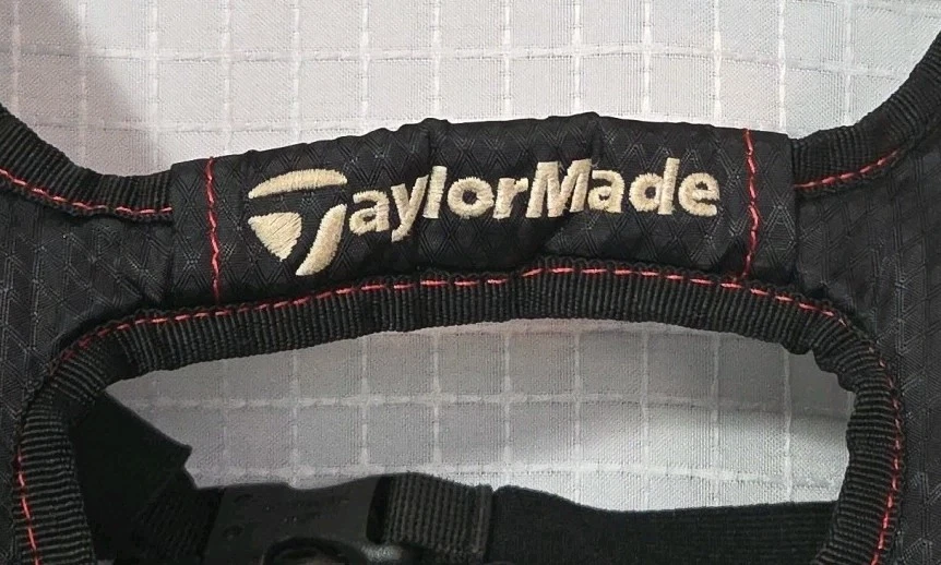 Mochila de golfe TaylorMade TM Performance equipamento de viagem preta feita pela Taylor - Imagem 3 de 4