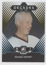 2013-14 ITG Decades 1990s Gold /30 Gordie Howe #62 HOF 1x1