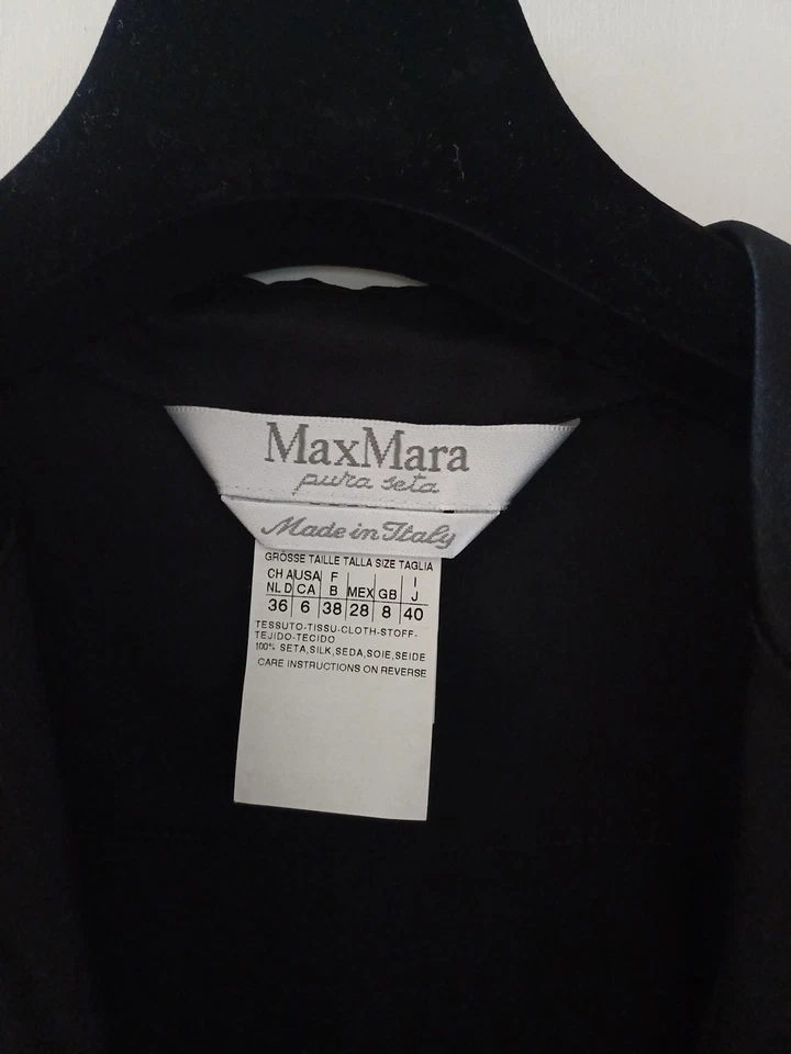 Max Mara camicia donna ,pura seta ,tg 40 italiana  - Imagen 4 de 4