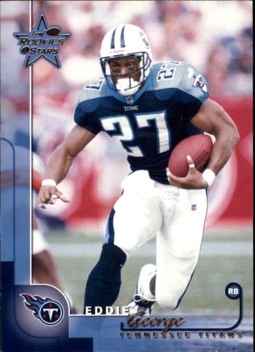 2000 Leaf Rookies and Stars #90 Eddie George - FB
