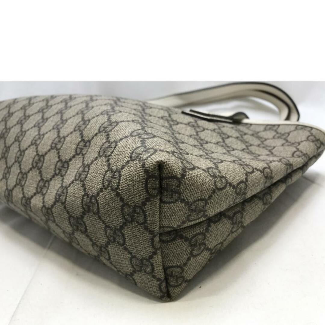 Gucci GG Supreme Tote Bag Womens Black CanvasUsed B Grade thumbnail 7