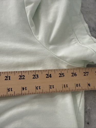Miss Elaine Bath Robe House Coat Full Zip Terry Cloth Mint Green 3X Cotton/Poly - Picture 8 of 10
