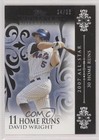2008 Moments & Milestones Black /25 David Wright (2007 All-Star 30 Home Runs)