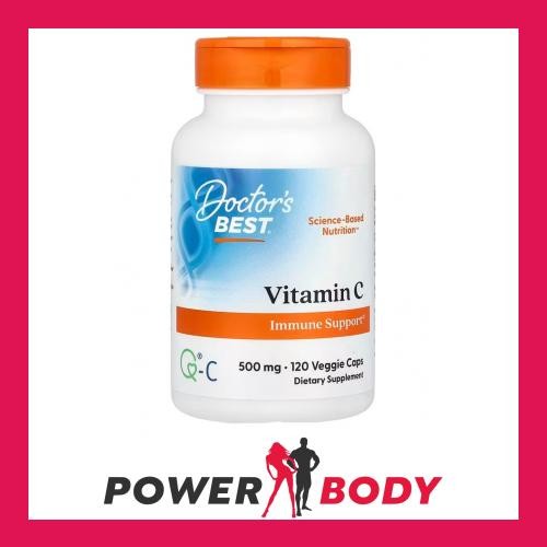 Doctor's Best - Vitamin C, 500mg - 120 vcaps
