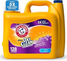 ARM & HAMMER Plus 128 Loads Liquid Laundry Detergent, 166.5 Fl oz 0.11 per gallon