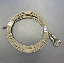 New Genuine Todco 59004 115" Stainless Steel Finish Door Cable