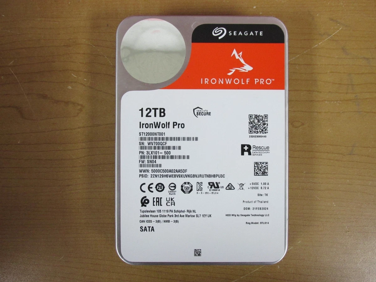 Preços baixos em Seagate 12TB unidades de disco rígido interno