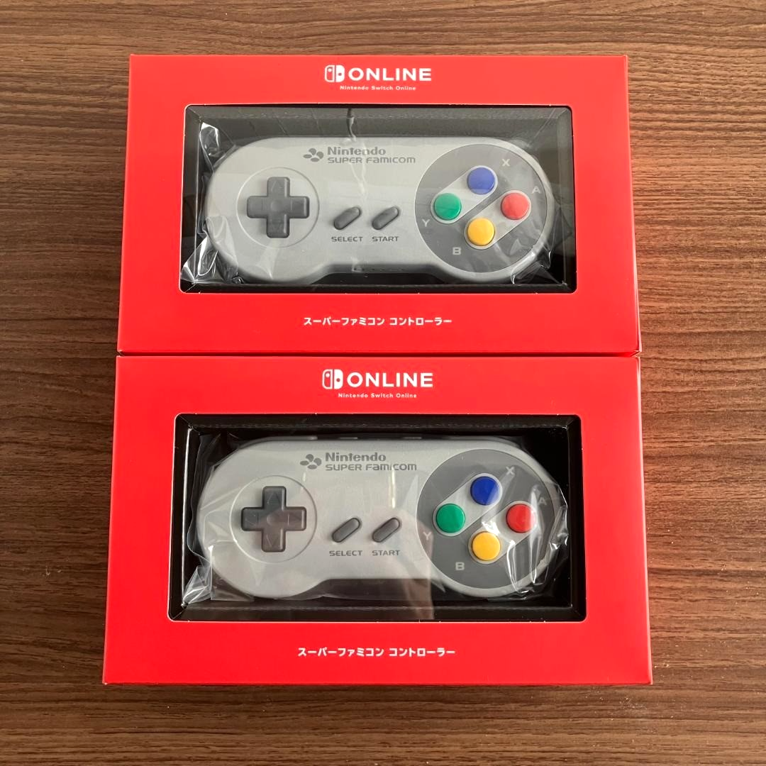 Super Famicom Controller Nintendo Switch × 2 Online Limited | eBay
