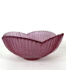 Blenko Glass 631L Bowl Rose Pink 1963-64