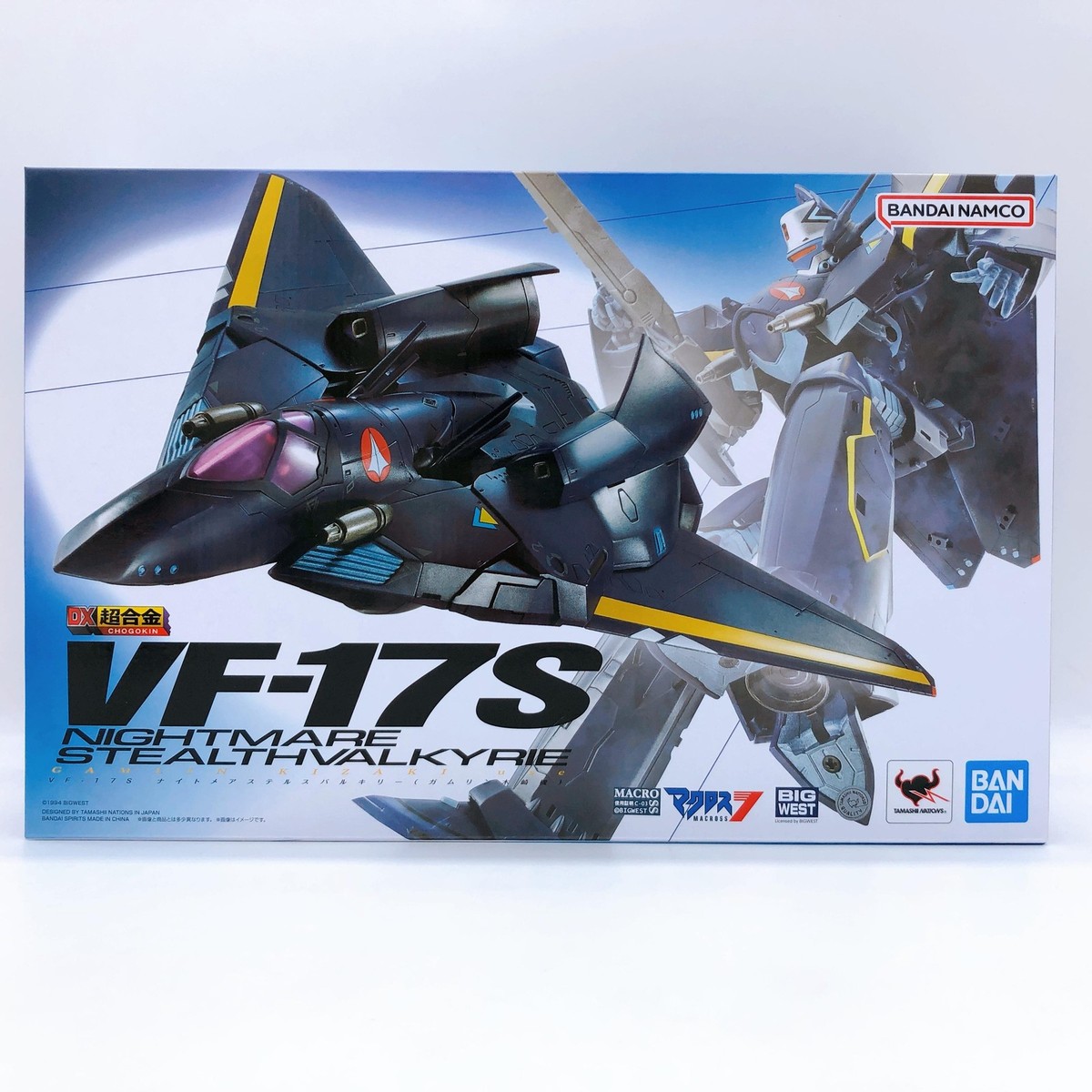 Macross VF-17S Nightmare Stealth Valkyrie Gamlin Kizaki Use DX