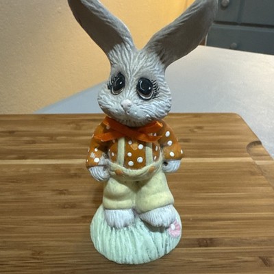 Vintage Cottontail Easter Bunny Hand Painted Ceramic 5  Cottage Grandma