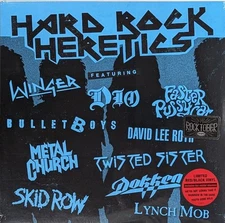 Hard Rock Heretics SEALED limited edition LP Red & Black Vinyl