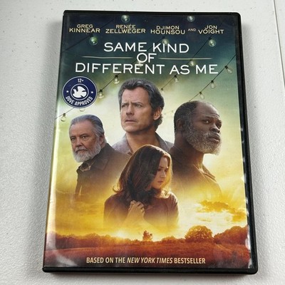 Same Kind of Different As Me DVD 2017 Greg Kinnear Renée Zellweger