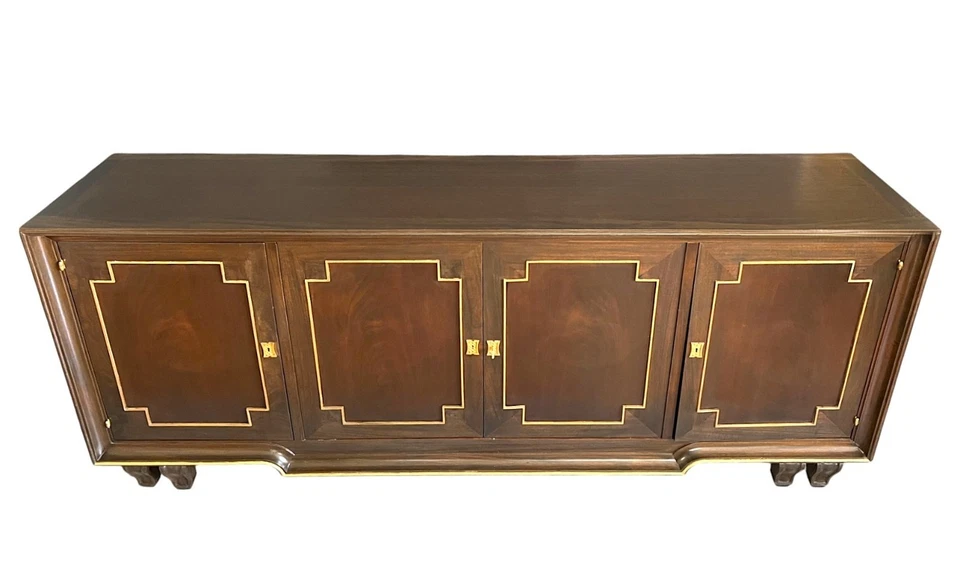 Редкий журнальный столик в стиле итальянской кампании 1970-х годов — шпон из грецкого ореха, восстановленный - Изображение 2 из 4