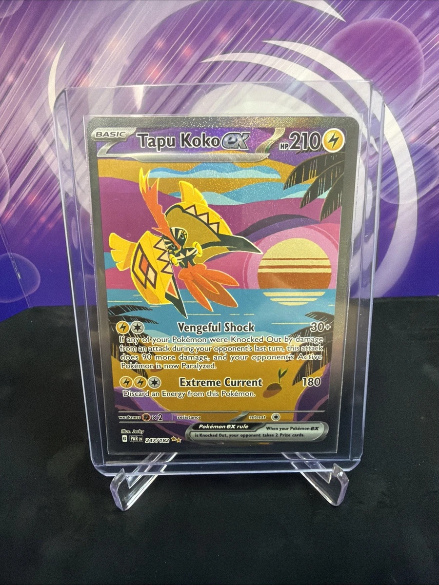 Tapu Koko Ex 247/182 SV04: Paradox Rift for sale | eBay