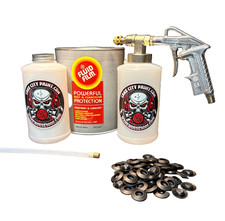 Amber Fluid Film Pro Undercoating Gun - Strai...