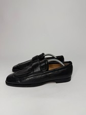 Bottega Veneta Black Croc Loafers Size 36 EU/ 6 US/ 3 UK