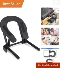 Adjustable Aluminum Face Cradle for Massage Tables - Ultimate Comfort & Support