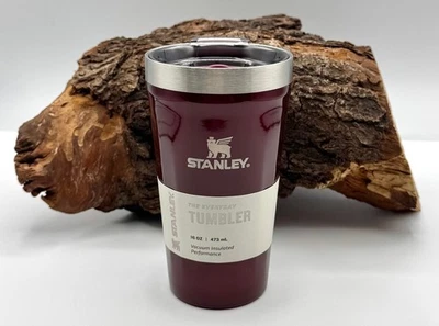 Stanley Everyday Tumbler 0,47l Garnet Shine Kaffeebecher Becher Getränkebecher