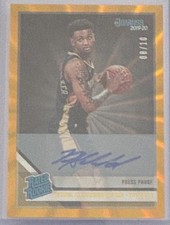 2019-20 Donruss Nickeil Alexander-Walker Laser #01/10 Rookie Auto Press Proof!