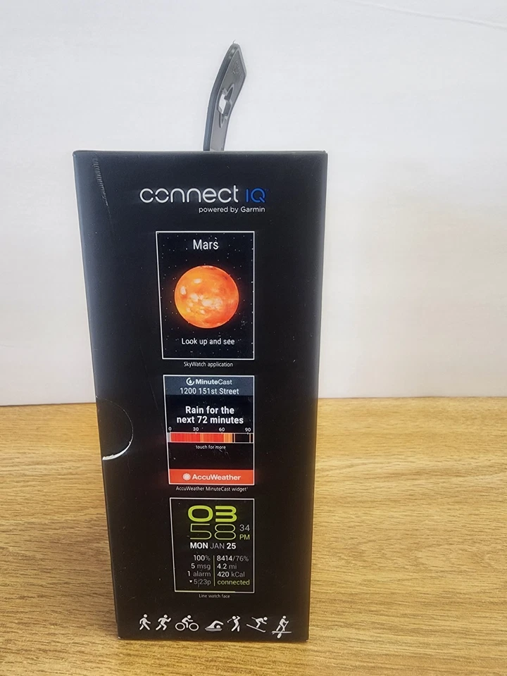 Garmin Vivoactive HR GPS Smartwatch FACTORY SEALED PACKAGE - Image 3 of 4