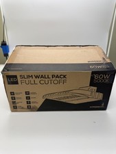 Hyperikon Slim LED Wall Pack - Full Cutoff - 60W - 5000K Crystal White