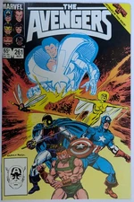Avengers #261 Marvel Comics 1985 Newsstand Edition F/VF Sleeve & Board