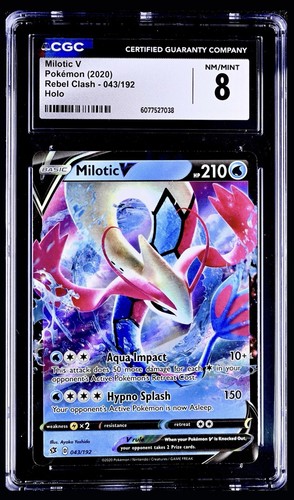 Milotic V graded CGC 8 for sale on eBay