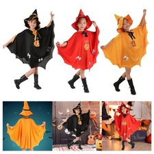 Costume d'Halloween pour enfants, cape de , aile de chauve-souris pour jeu de
