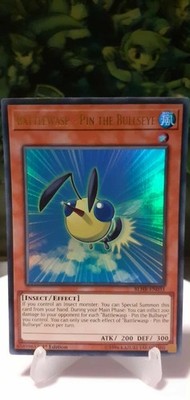 Battlewasp - Pin the Bullseye ULTRA RARE 1st Ed NM BLHR-DE031