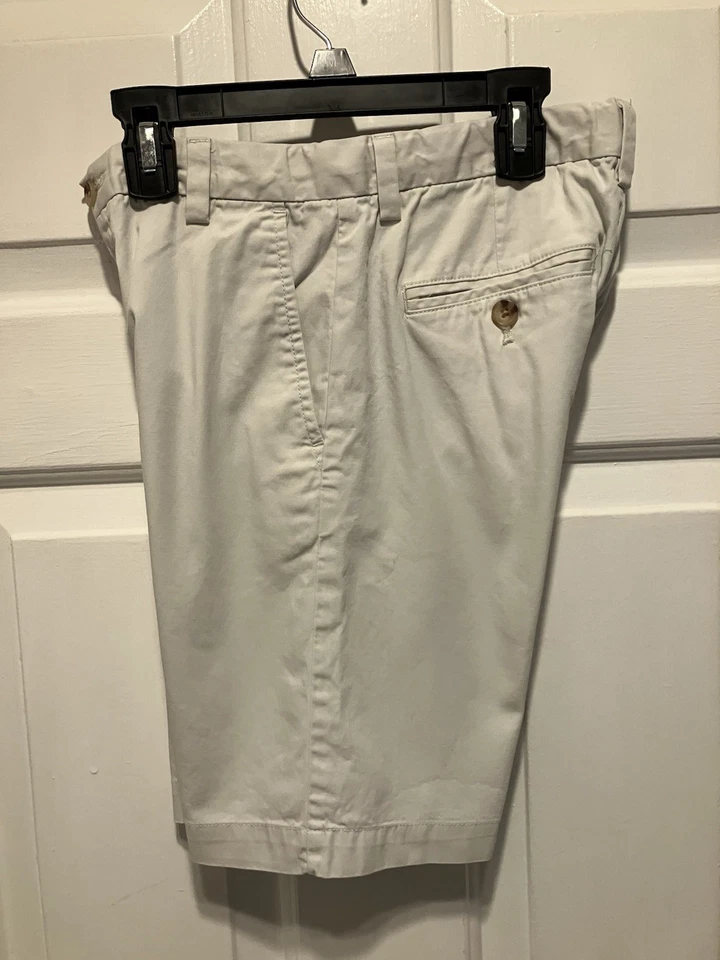 Lote Pantalones Cortos Vineyard Vines Jóvenes Niños 12 Pana Azul Tostado Escuela Iglesia Foto 4 de 4