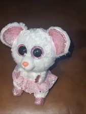 TySilk Beanie Boo Nina the Ballerina Mouse Plush No Tag