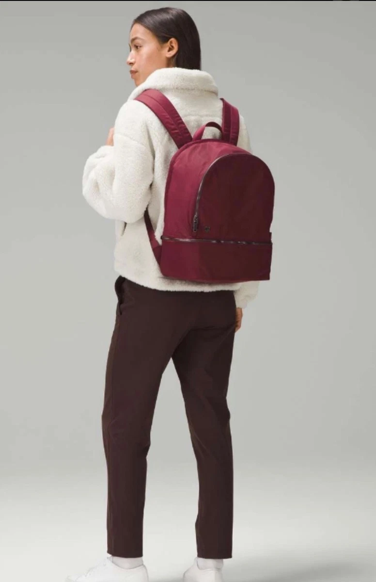 lululemon burgundy backpack Lululemon Backpack Red Bags & Handbags for Women for sale