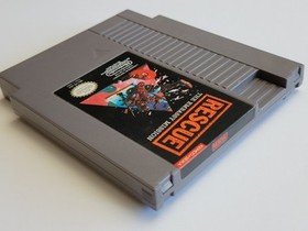 Rescue - The Embassy Mission (NES, 1989) Nintendo Complete CIB Authentic Tested