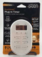 7-Day Programmable Indoor Plug-In Digital Timer by myTouchSmart