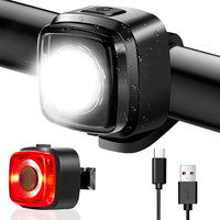 Fahrradlicht Set, Stvzo Zugelassen Fahrradbeleuchtung, Bike Light Usb Aufladbar