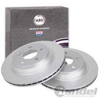 2X A.B.S. Bremsscheiben 300Mm Hinten Passend FüR MERCEDES-BENZ S-KLASSE SL