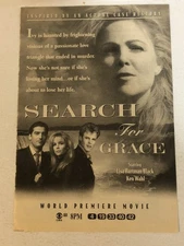 Search For Grace Movie Vintage Print Ad Lisa Hartman Black Ken Wahl TPA11