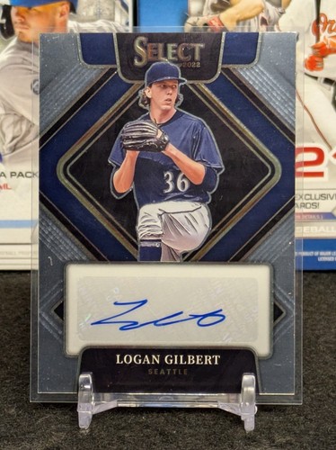 2022 Panini Select Logan Gilbert Auto /299 Mariners SN Autograph #S-LG