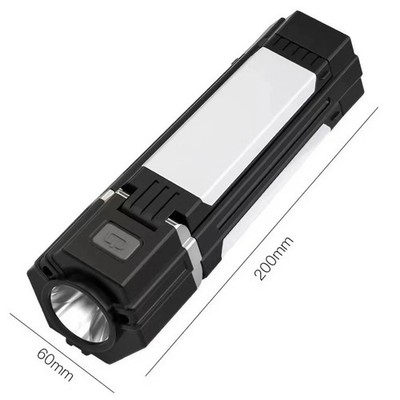Rechargeable Outdoor Camping Light Tent Lamp Portable Foldable Flashlight.