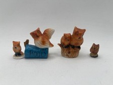 Lot Of 3 Vintage Ceramic Owls - TM15