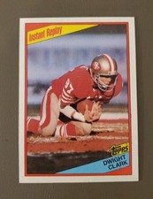 1984 Topps Set-Break #352 Dwight Clark,  NM -  MT