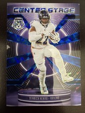 2025 Panini Mosaic #21 Derrick Henry Center Stage Mosaic Blue #/99