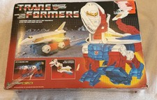 Sky Lynx 100  Complete W BOX & INSERT 1986 G1 Transformers Hasbro Figure WORKS