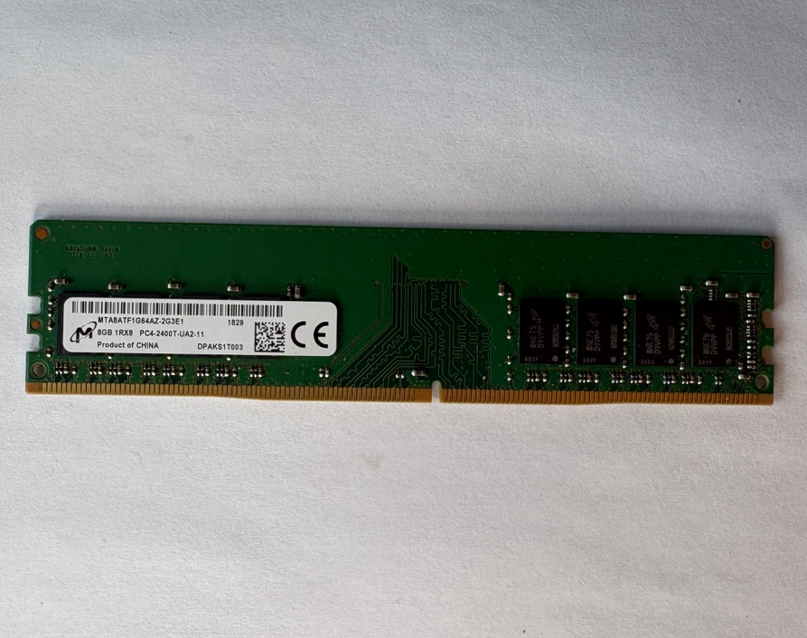 Micron PC4-19200 (DDR4-2400) Bus Speed Computer RAM 8 GB Capacity