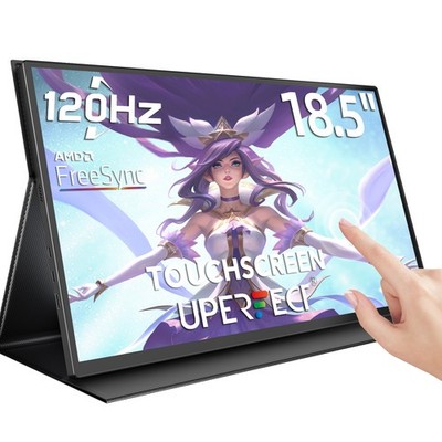 18,5'' Tragbarer Monitore mit 120Hz 1920*1080 Full HD Touchscreen Gaming-Display