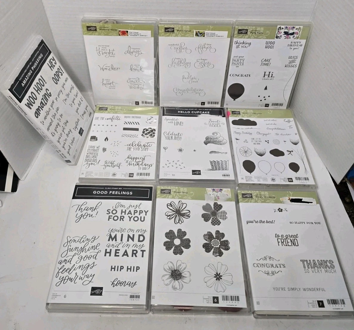 stampin up flower die products for sale | eBay