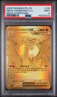 2025 Pokemon Phantasmal Flames #130 Mega Charizard X Ex Mega Hyper Rare PSA 9