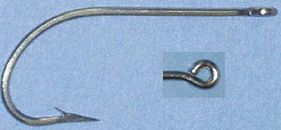 Mustad 3407-DT-7/0-5 7/0 Oshaughnessy Haken Verzinnter Forge Ringed 5CT